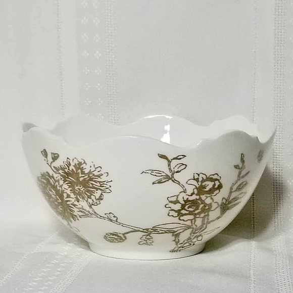 NEW Wedgwood Jasper Conran Chinoiserie Platinum 5.5-Inch Gift Bowl, BONE CHINA - Picture 2 of 9